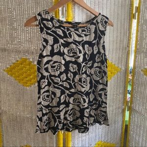 Lucky Brand Floral Sleeveless Top